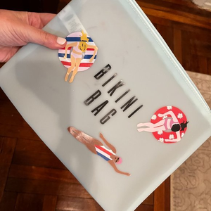 Pouch for Wet Clothes /Zipper / Plastic / Old Navy / NWT (home)‎